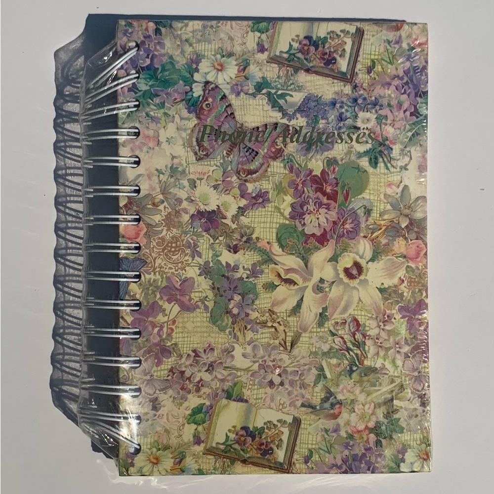 Floral Spiral Notebook